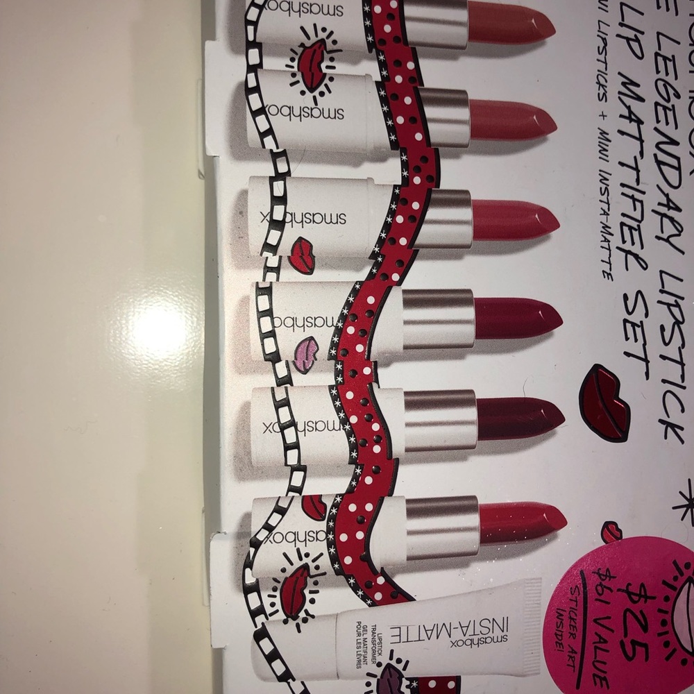 smashbox lipstick gift set